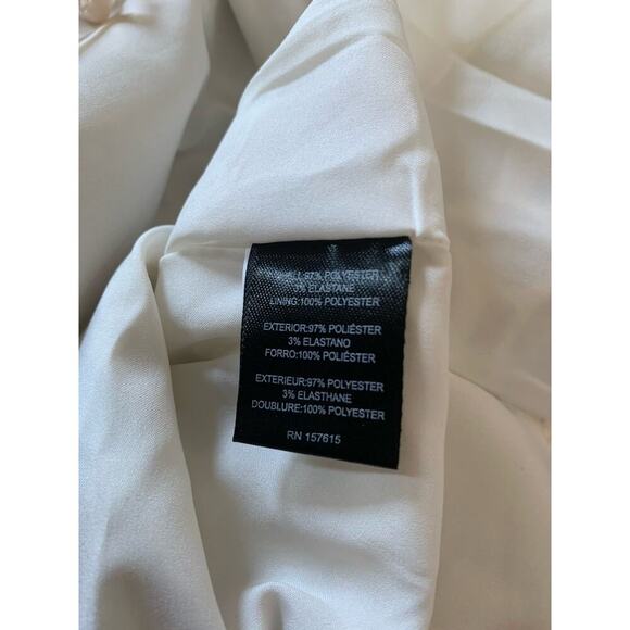 Tahari ASL Womens Black White Fringe Knee-Length Sheath Dress 10 NWT‎ - Picture 11 of 11